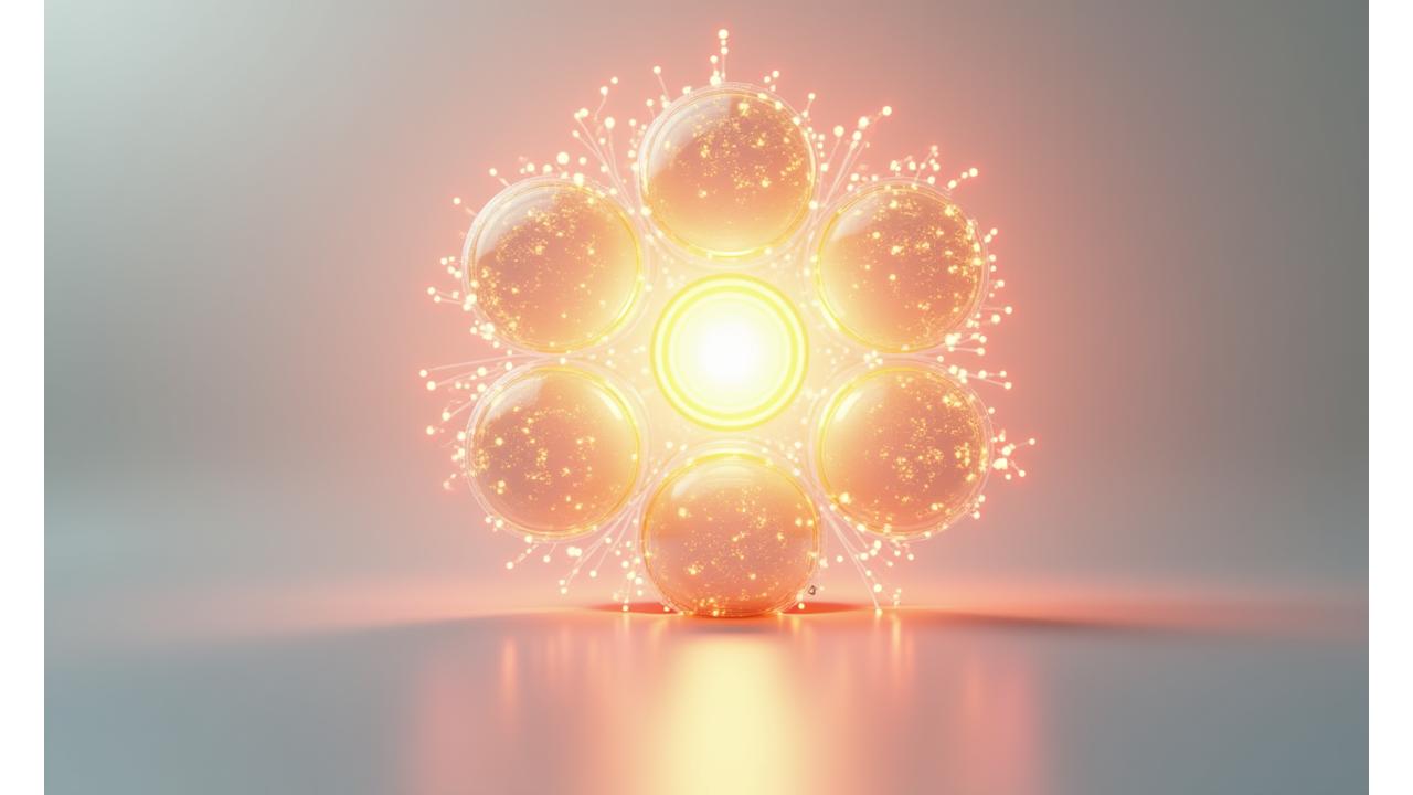 Ilustracja kompleksowego koła wellness pokazującego wzajemne powiązania zdrowia psychicznego, fizycznego, relacji i finansów.